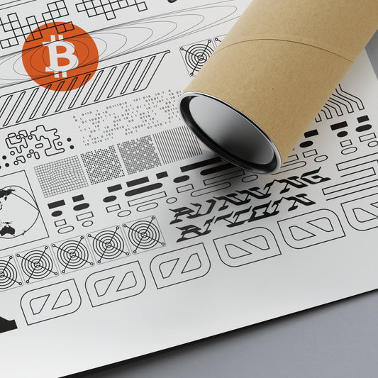 Bitcoin Journey Poster